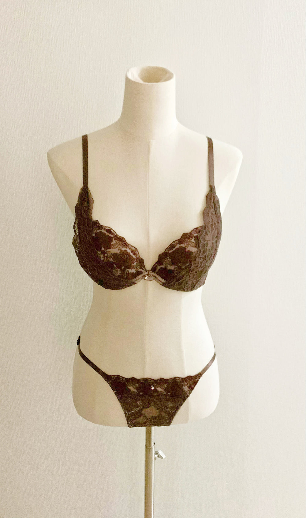 [復縁]　チョコレートブラ+パンツセット*