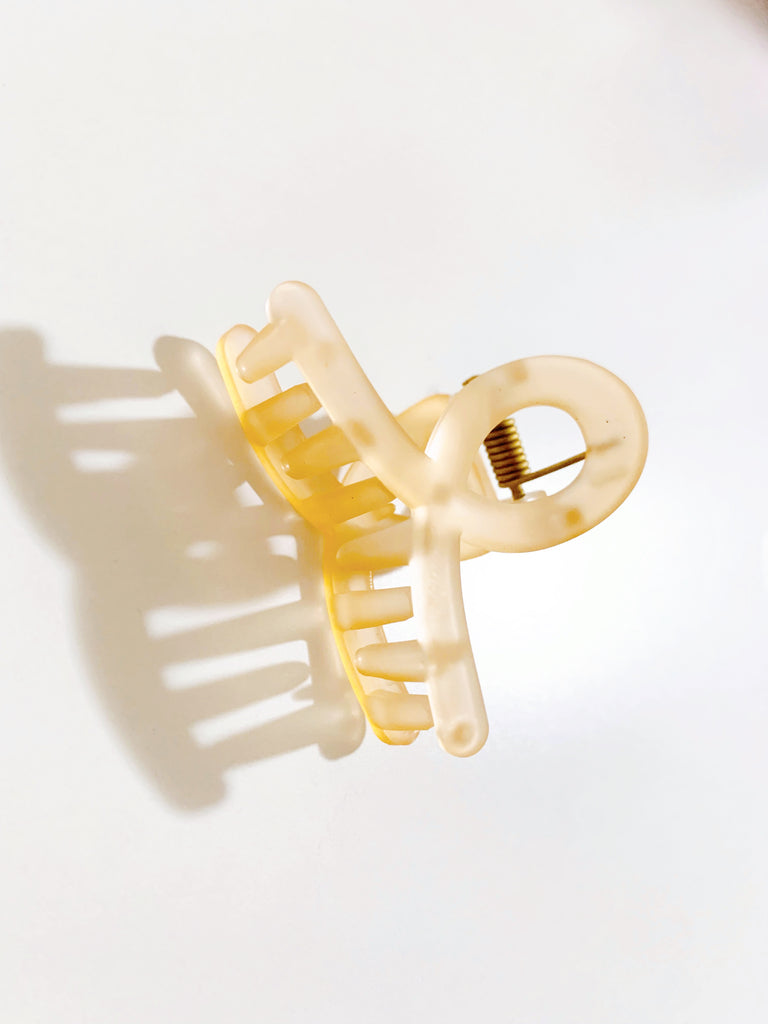 【パートナーゲット】重陽の節句ミニヘアクリップ (ライトオレンジ)*