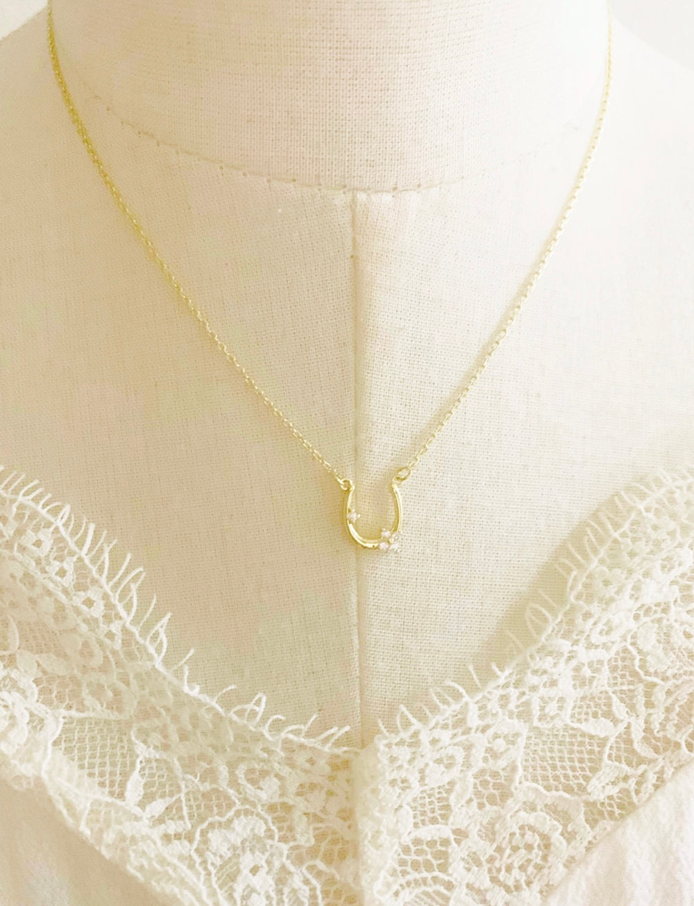 ¥4,999→¥2,190【巨大金運装置】ホースシューネックレス*2026 (GOLD)
