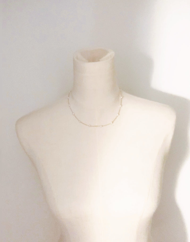 【1点限り】【金運パール】2WAYネックレス・ブレスレット*