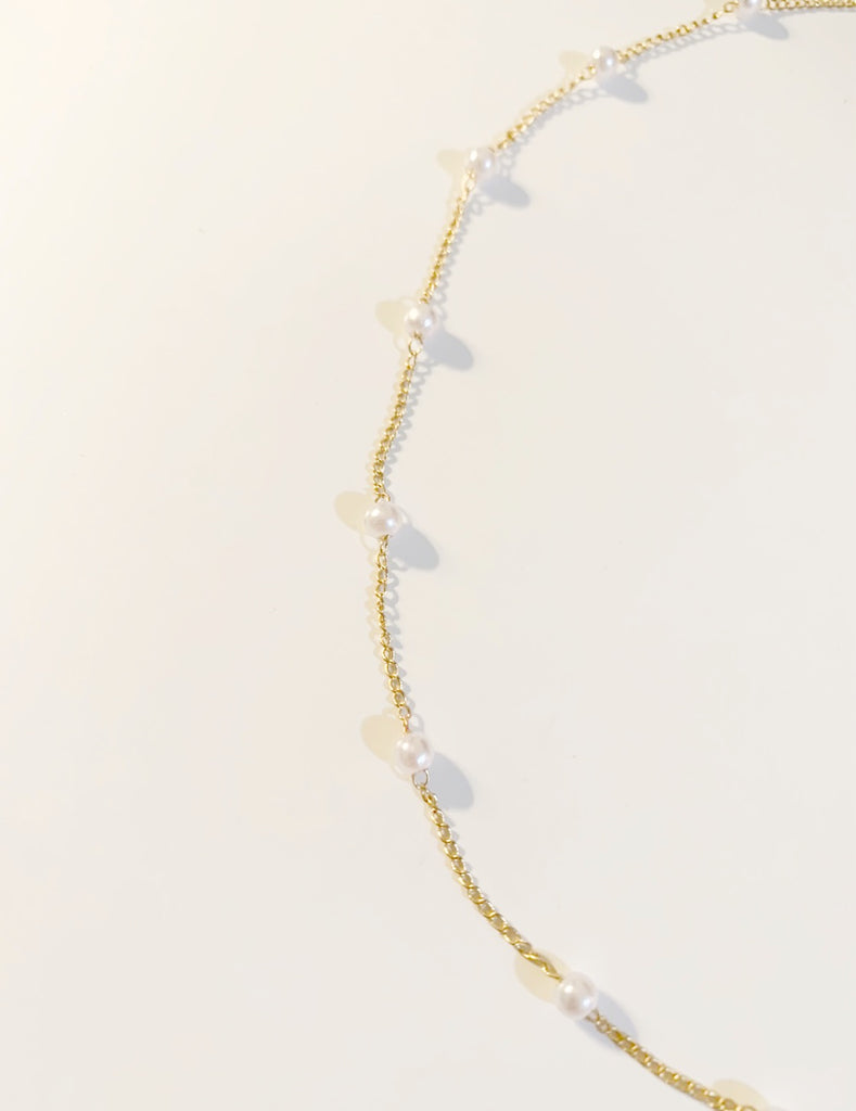 【1点限り】【金運パール】2WAYネックレス・ブレスレット*