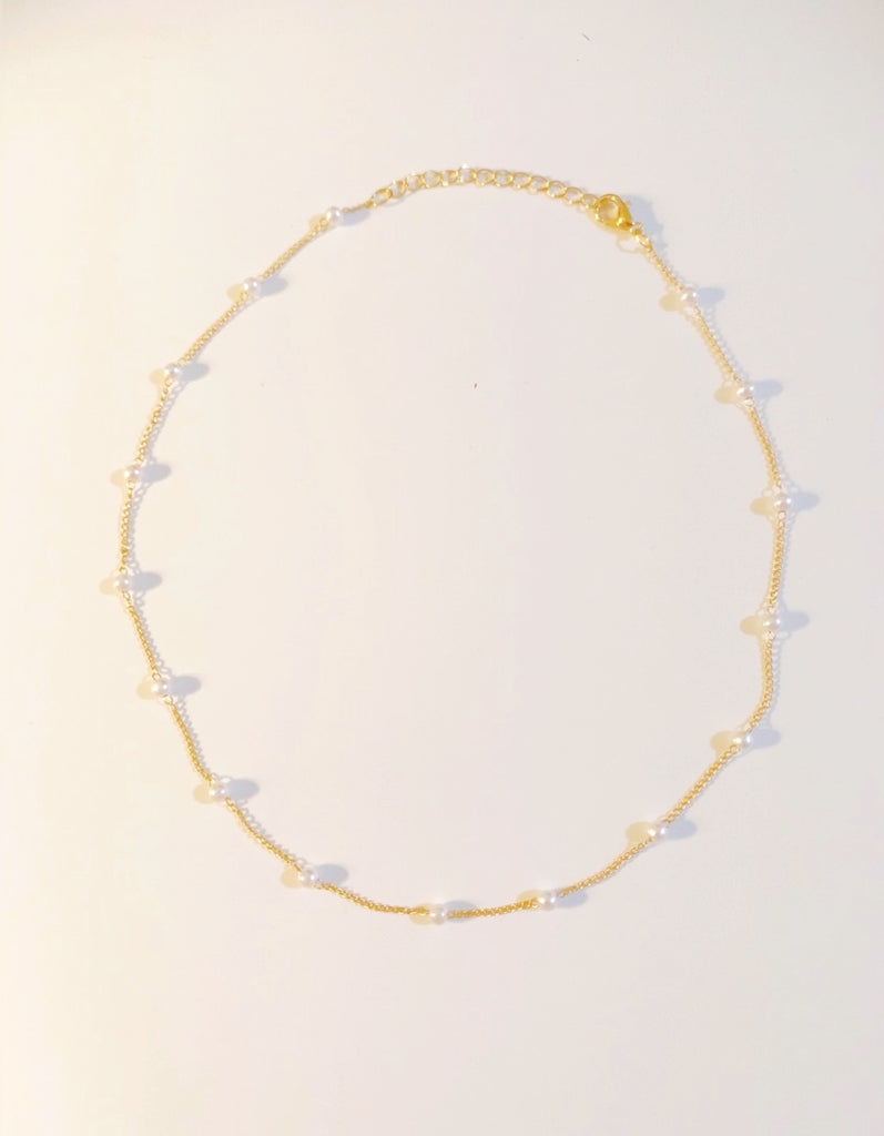 【1点限り】【金運パール】2WAYネックレス・ブレスレット*