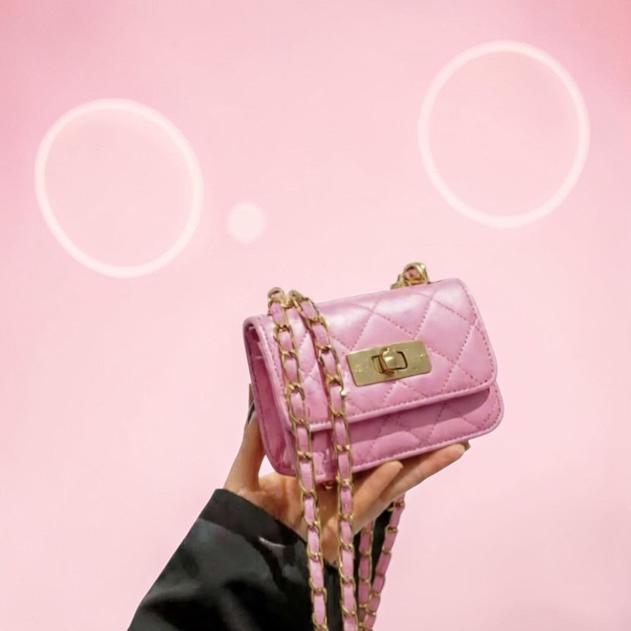 【メロメロ】ベイビーミニバッグ(moon stone付き)