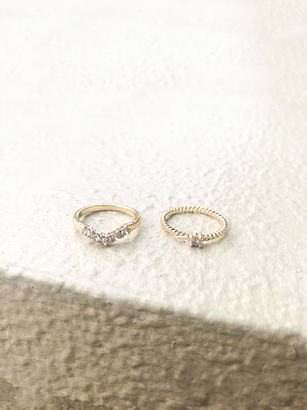 (ピンキーリング2個セット)プレマリーリング 結婚準備リング　
