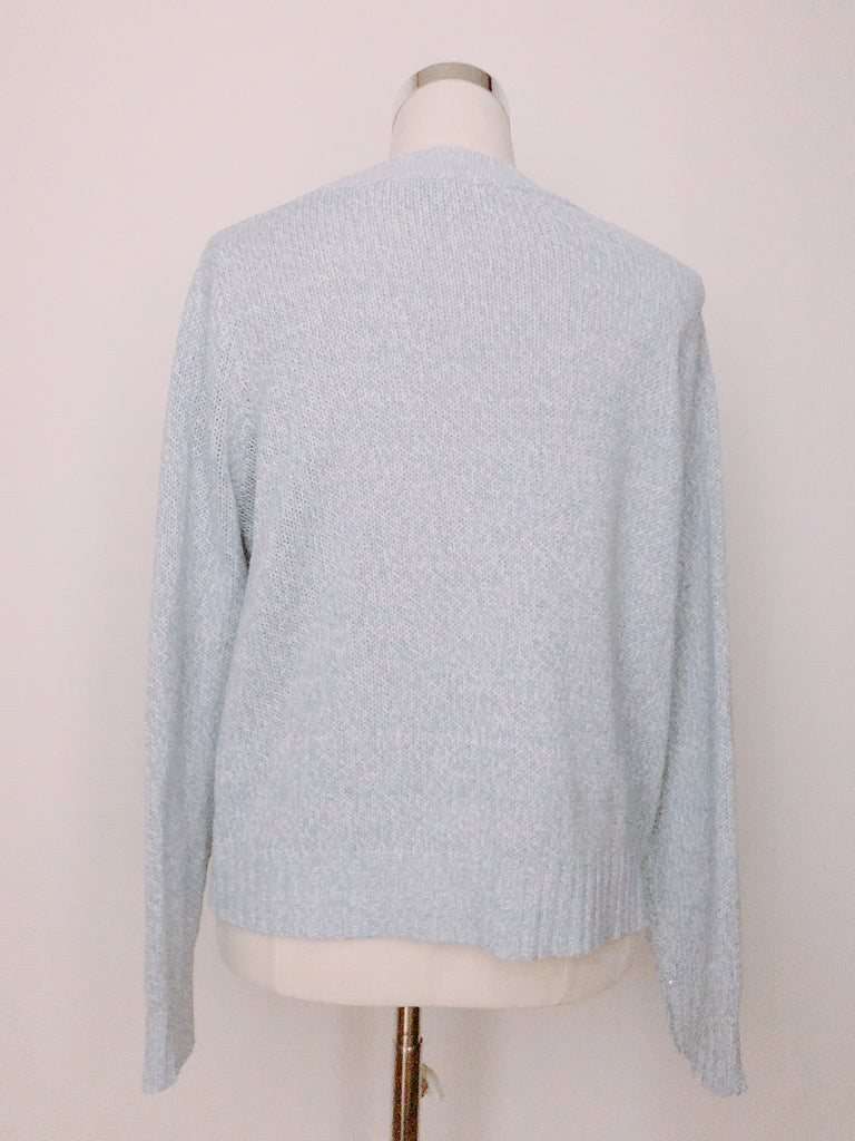 "金運up"の願いが叶うライトブルーニットトップス*(VINTAGE)
