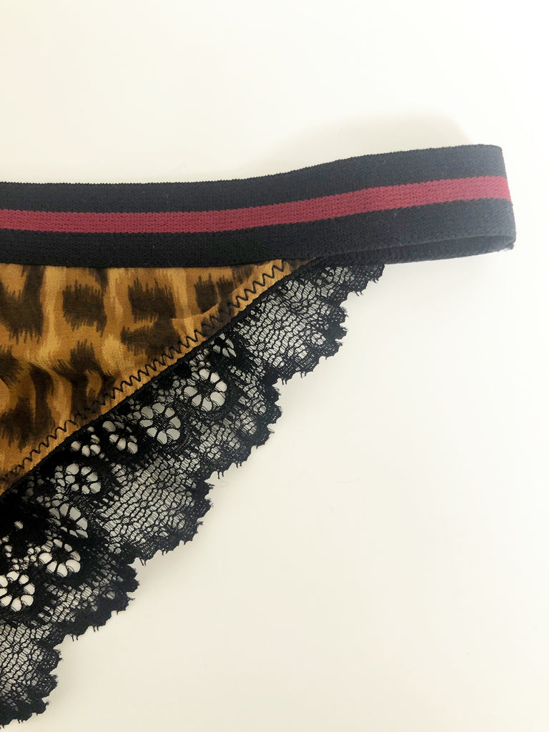 Leopard Yellow Black Pantie [レオパードイエローブラックパンティ]