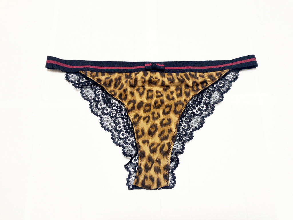 Leopard Yellow Black Pantie [レオパードイエローブラックパンティ]