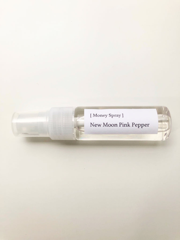【怖いぐらい効く・金運】[ Moon Spray] 新月のピンクペッパー